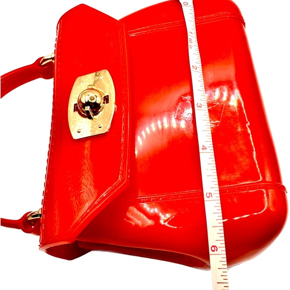 Adorable Mini Red Jelly Handbag, Good Preowned Condition - Picture 5 of 7